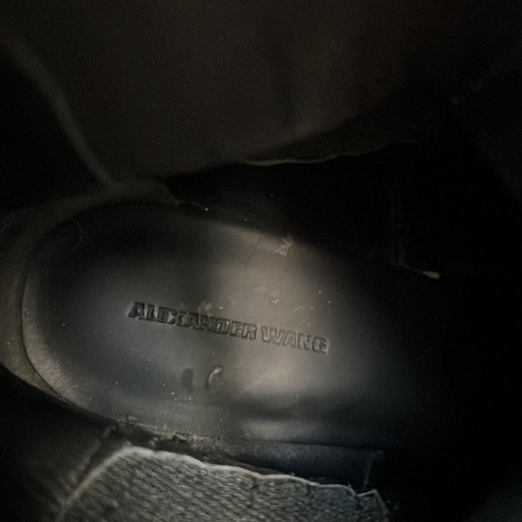 Alexander Wang Anouck Chelsea boot 37.5 black matte black - Picture 8 of 8